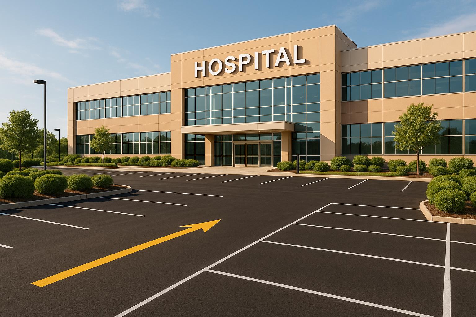 What to Consider When Paving Hospital and Medical Complex Parking Lots