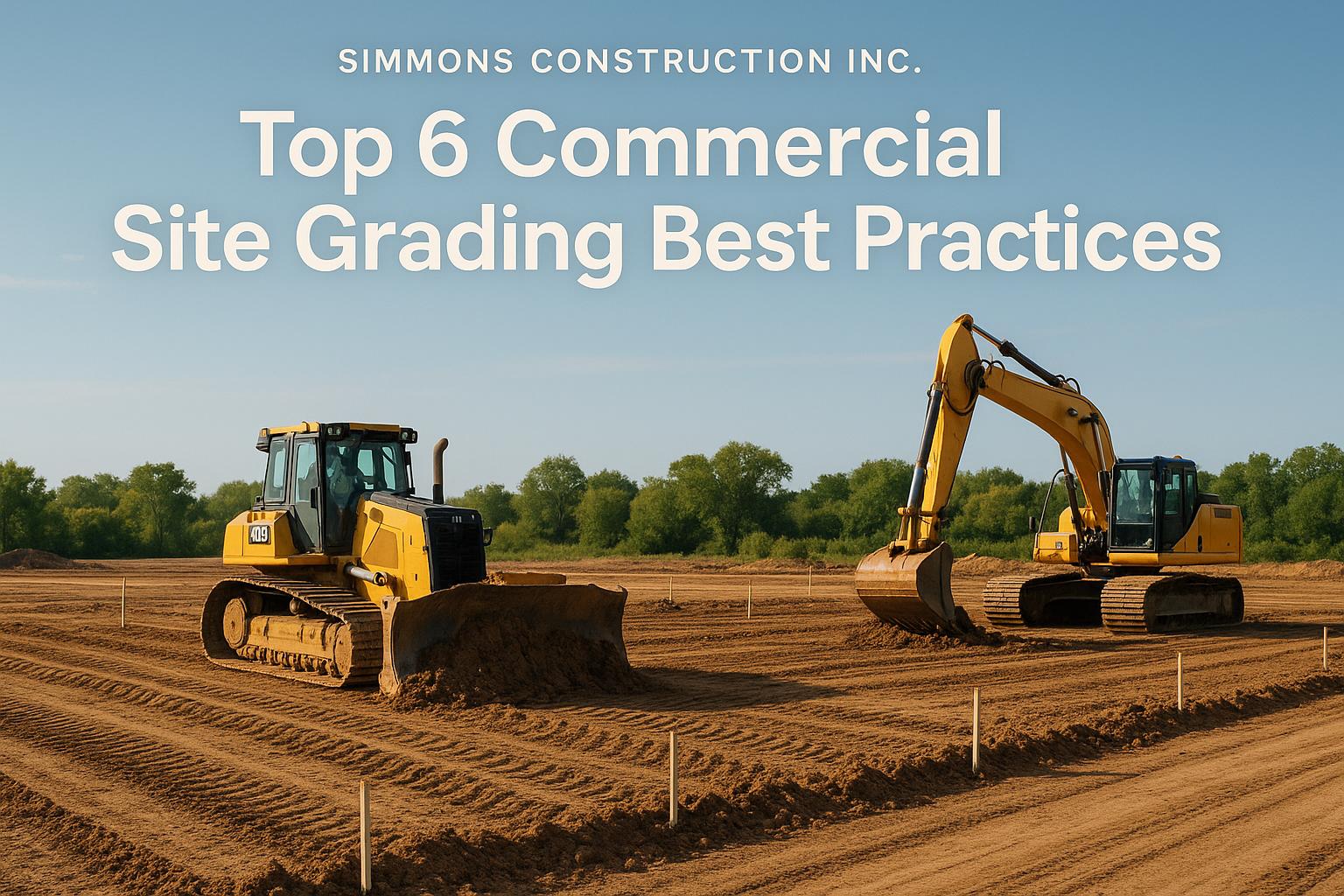 Top 6 Commercial Site Grading Best Practices