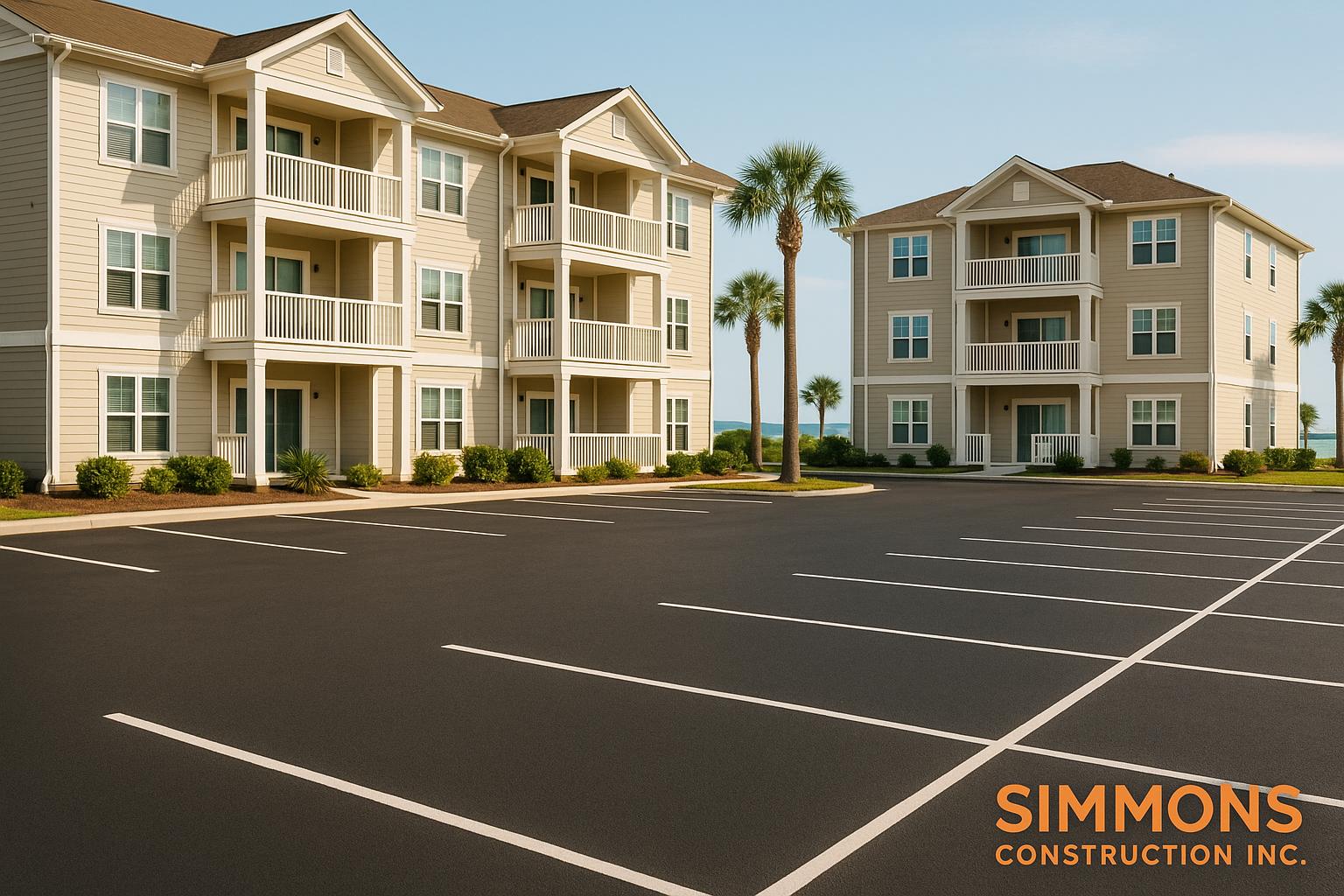 Charleston Asphalt Paving for Apartment Complexes and Condos