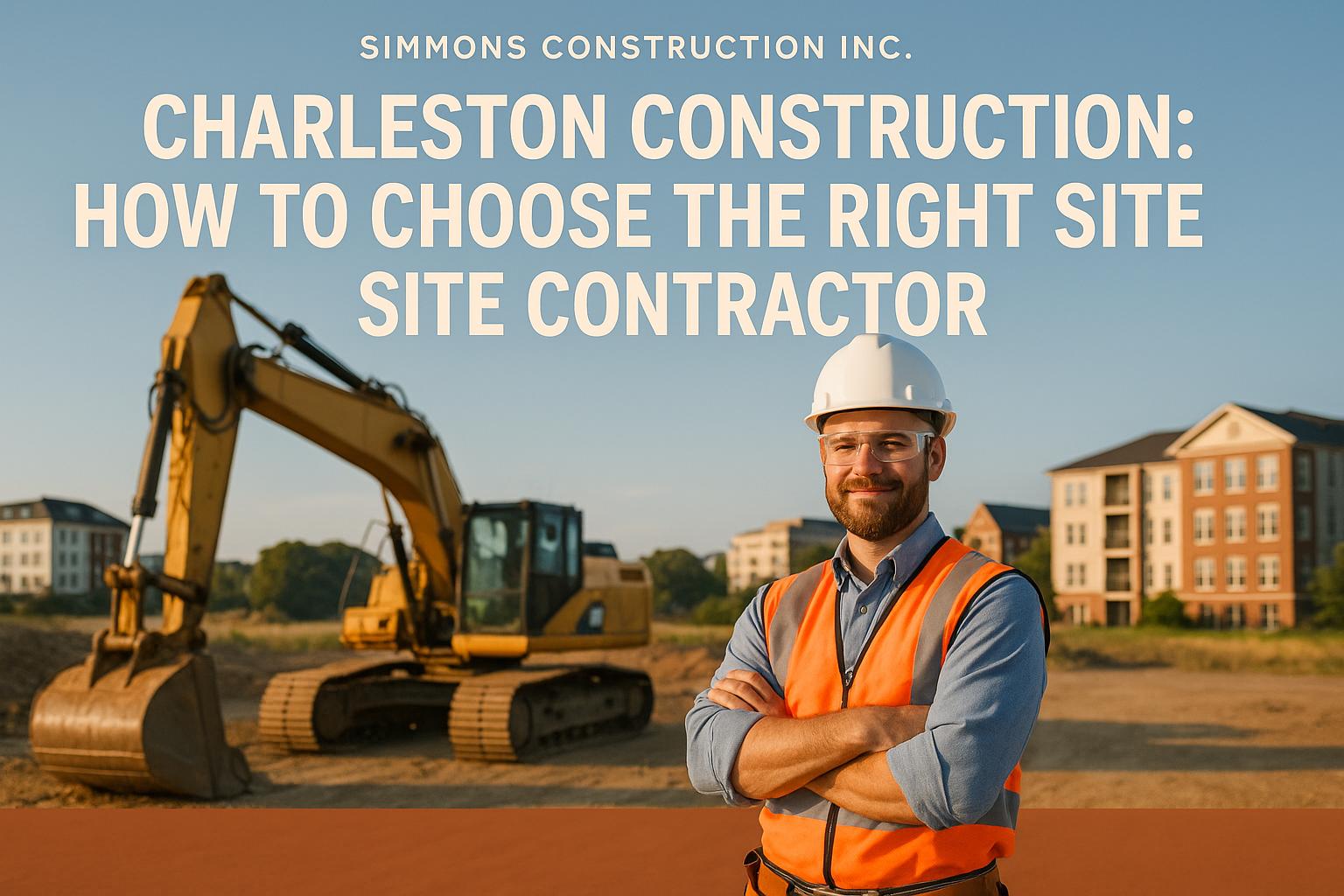 Charleston Construction: How to Choose the Right Site Contractor