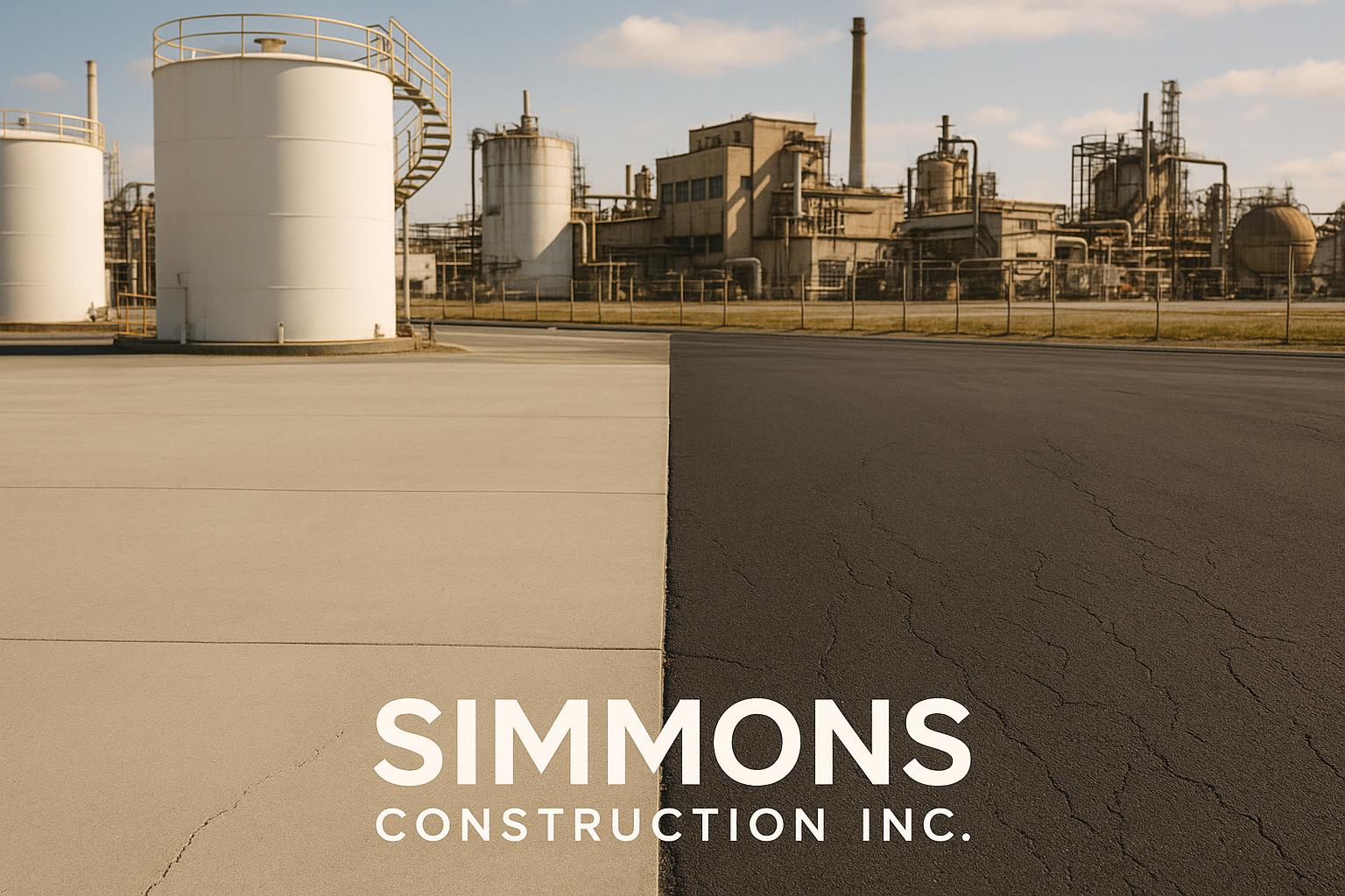 Concrete vs. Asphalt for Industrial Sites: What Lasts Longer?