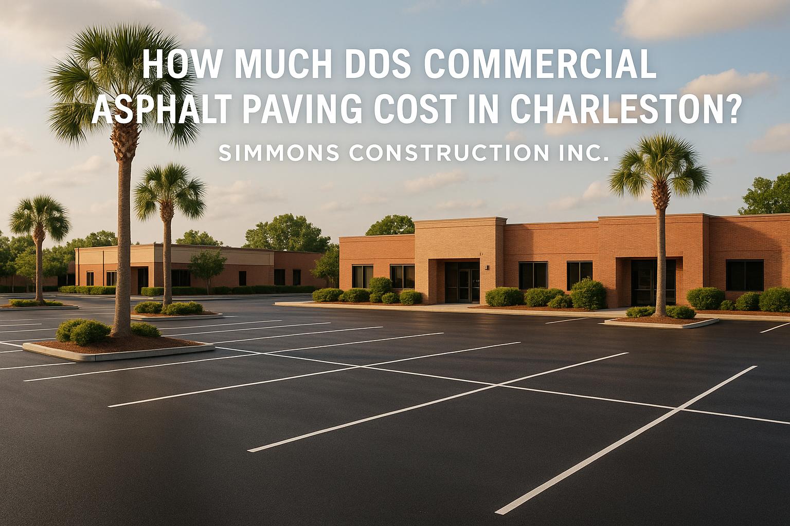 How Much Does Commercial Asphalt Paving Cost in Charleston?