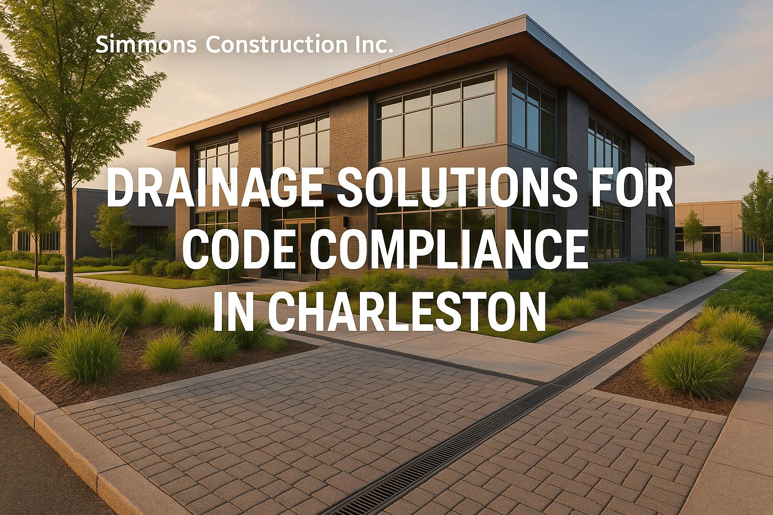 Drainage Solutions for Code Compliance in Charleston